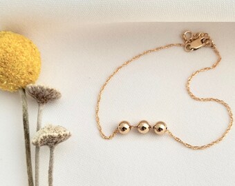 Gold Fill Bead bracelet