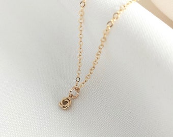 Gold Love Knot necklace