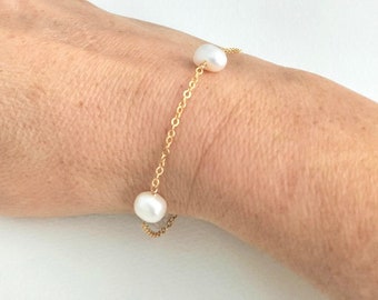 Trio of Pearls bracelet