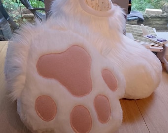 OPEN!! Fursuit indoor/outdoor feetpaw commissions fursuit feet furry paws