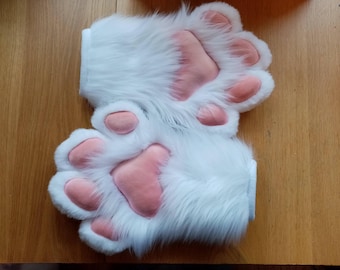 CUSTOM fursuit four finger puffy paws handpaws commissions