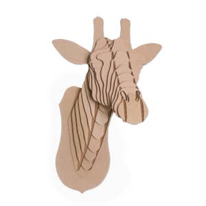 Cardboard Safari Fred Cardboard Moose Head Etsy