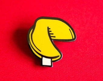 Fortune Cookie Enamel Pin