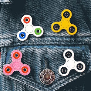 Spinner Enamel Pin — Actually Spins!