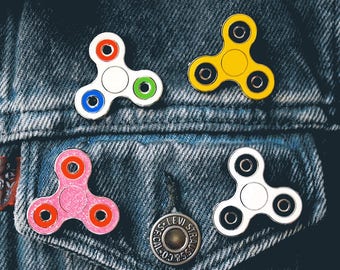 Spinner Enamel Pin — Actually Spins!