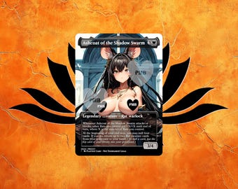 Ashcoat of the Shadow Swarm Classic Anime Style NSFW - Custom Proxy for Commander - Proxies