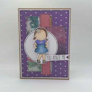 Tarjeta para todas las ocasiones - Tarjeta de felicitación - Amor- Estímulo - Sorprende - Tú me sorprendes - Sassy - Niño - Increíble - Que te mejores pronto