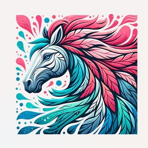 Horse Clip Art | Horse PNG Digital Graphic | Instant Download