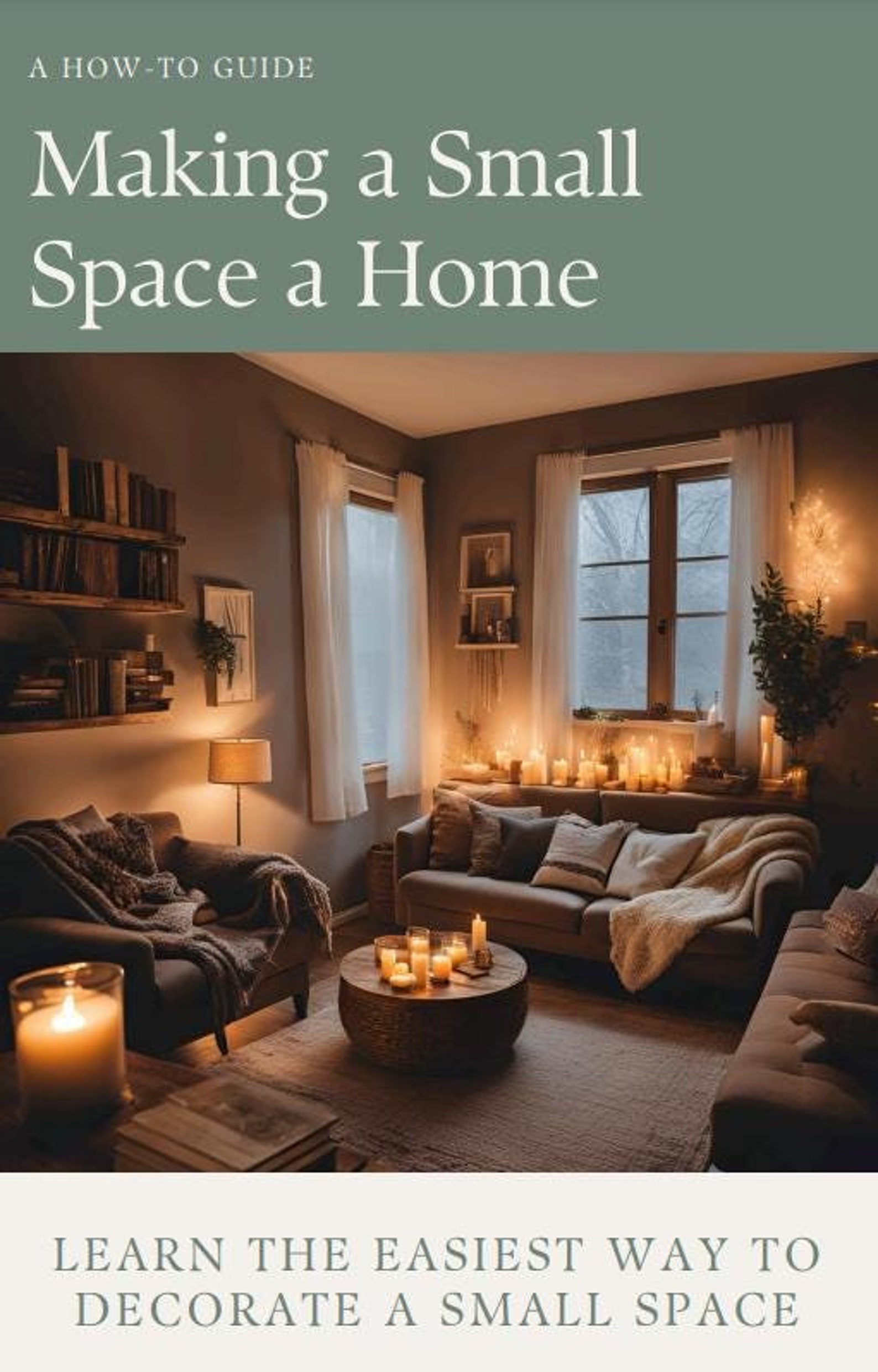 Making a Small Space a Home Mini Ebook, Decorating Tips for Small ...