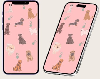 犬のiPhone壁紙