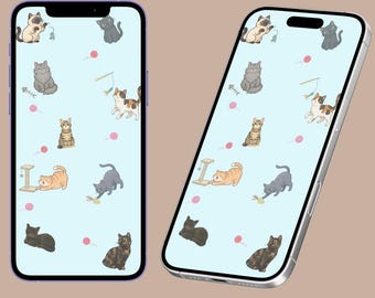 猫のiPhone壁紙