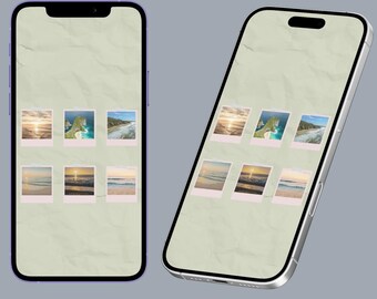 海岸のスクラップブックiPhone壁紙