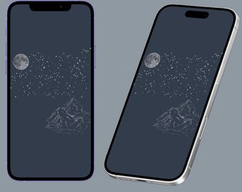 ミニマルなiPhone壁紙