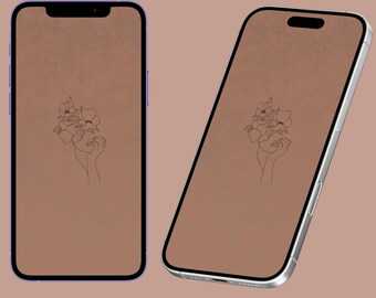 ミニマルなiPhone壁紙