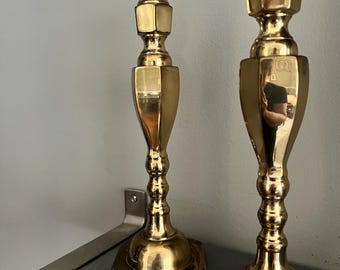 Brass Candlesticks (Pair)