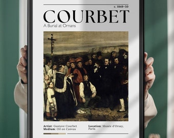 美術品/アンティーク Gustave Courbet、【オルナンの紙工場】、希少な