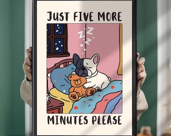 EMOHAT Targa In Metallo Vintage "My Dog's Bedtime Prayer" - Poster In Latta 20x30 Cm, Decorazione Da Parete Retrò Per Casa, Cucina, Camera Da Letto E Ufficio