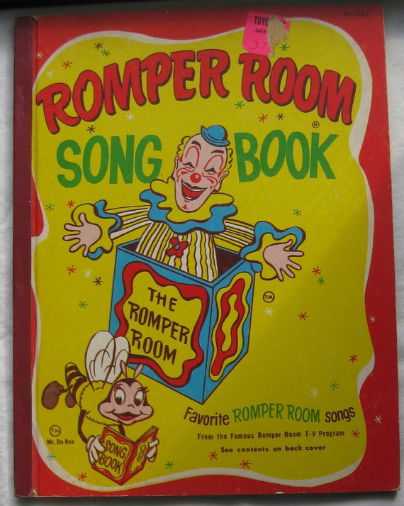 Vintage Romper Room Song Book 1966