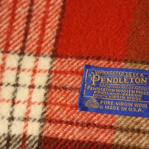 Vintage Pendleton Plaid Throw Blanket | Etsy