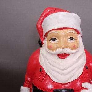 Vintage 50s Santa Claus Chalkware Coin Bank 14&quot; Tall