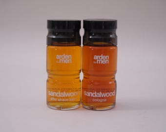 Vintage Arden for Men Sandalwood Cologne & After Shave Set