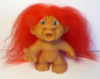 Vintage Norfin OOAK Playmate Troll 4.5" Thomas Dam Retro 80s Trolls