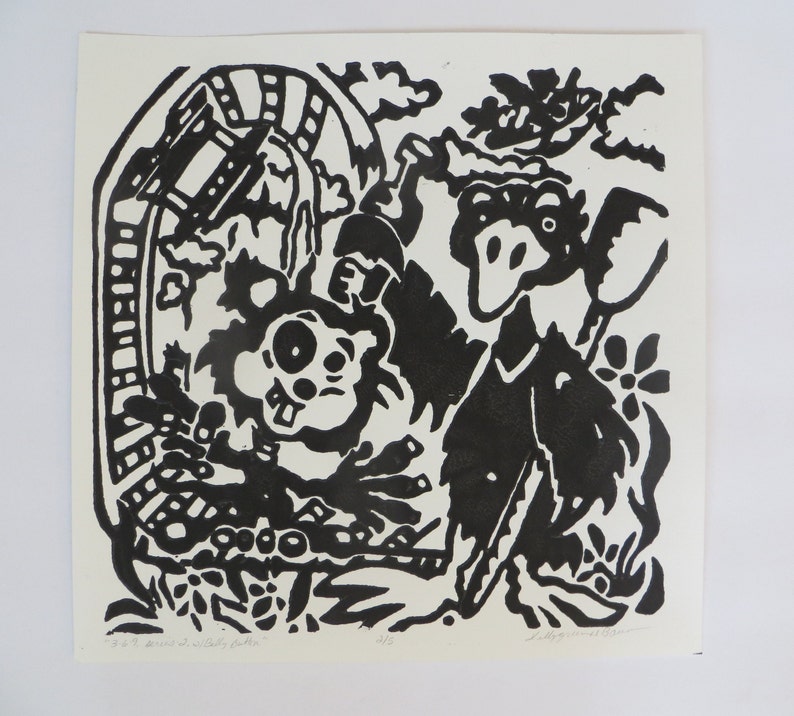 Three Six Nine The Goose Drank Wine 3-6-9 the Goose Drank Wine Limited Edition Linoleum Cut Print - Etsy