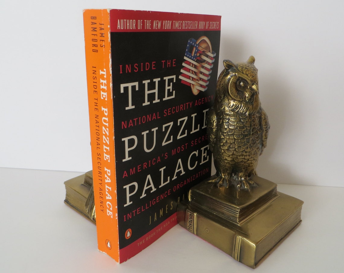 The Puzzle Palace by James Bamford Softcover Book NSA Hidden Etsy