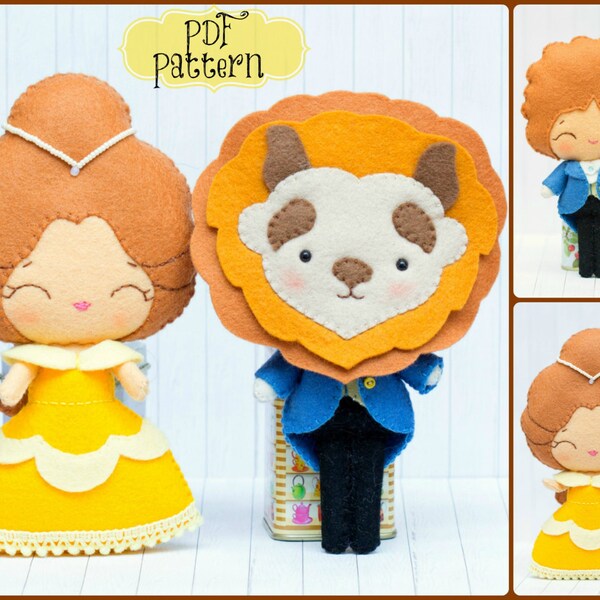 Felt Beast Pattern - Etsy