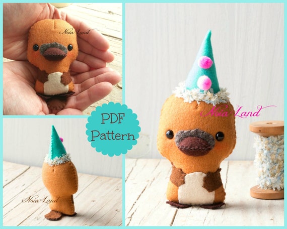 Platypus baby pattern PDF Pattern | Etsy