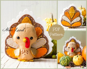 Turkey thanksgiving (PDF Pattern)