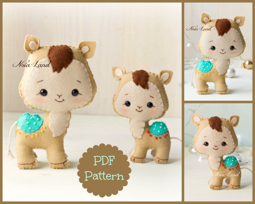 Camel. Nativity Set PDF Pattern Etsy