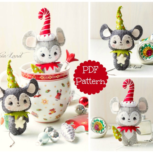 Mouselves. Mice Christmas (PDF Pattern)