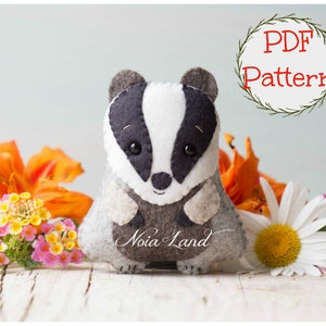 Badger pattern PDF Pattern image 1