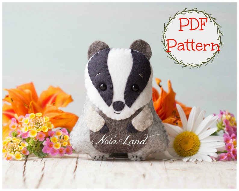 Badger pattern PDF Pattern image 1