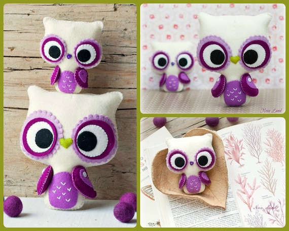 PDF. Big Eyes Owl and Small Owl Brooch. Plush Doll Pattern - Etsy PDF. Big Eyes Owl and Small Owl Brooch. Plush Doll Pattern - Etsy