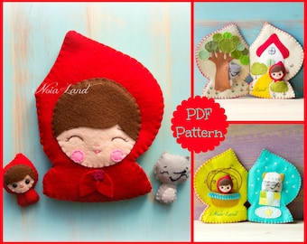 Red riding hood activity book. Soft book