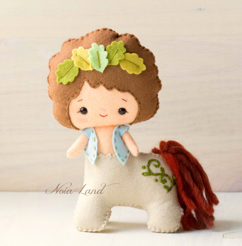 Greek Mythology. Centaur. PDF pattern. Felt doll. image 2