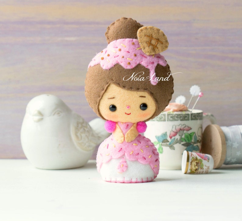 Ice cream dolls: PDF Pattern image 2