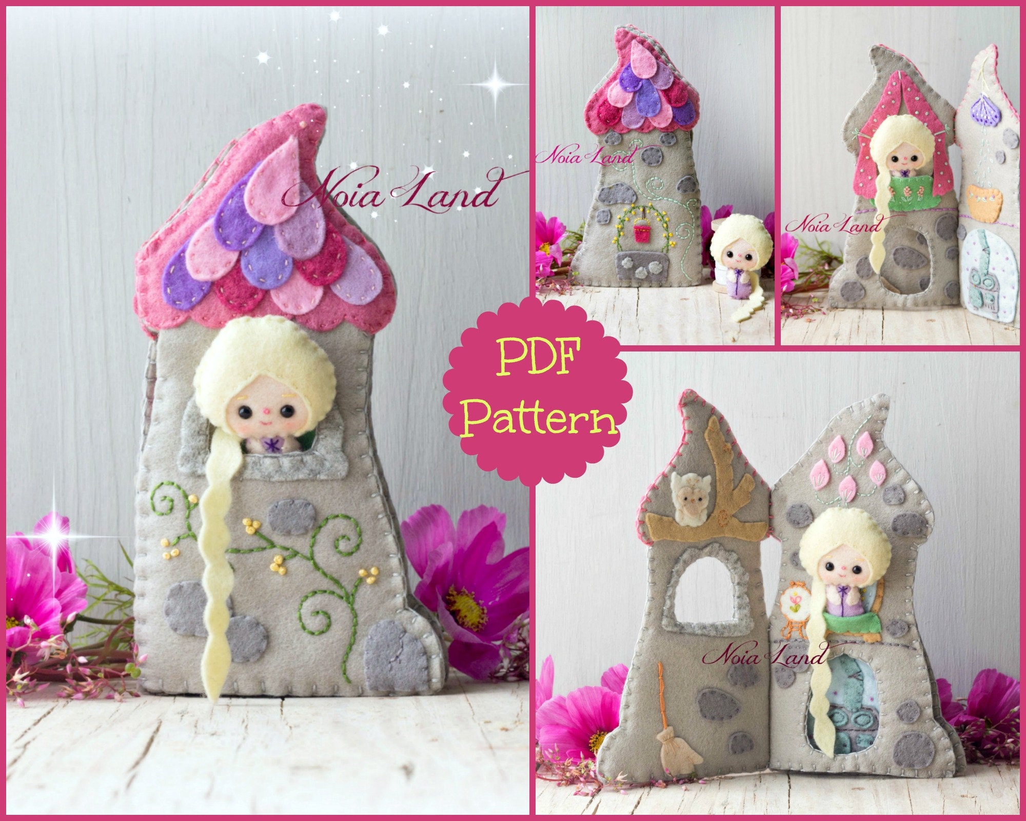 Rapunzel Tower Quiet Book Pdf Pattern Etsy Rapunzel Tower Quiet Book Pdf Pattern Etsy