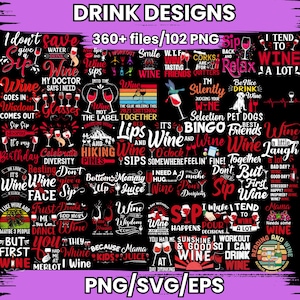 カクテル SVG バンドル、ドリンク クリップアート セット、カクテル ドリンク SVG、バー カートの装飾、ハッピー アワー クリップアート、トロピカル カクテル SVG、バケーション ドリンク SVG