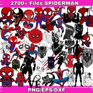 Spiderman Svg Bundle, Spiderman Clipart, Spiderman Cut Files For Circut, Spiderman Silhouette, Spiderman Png, Spiderman Svg, Spiderman Head