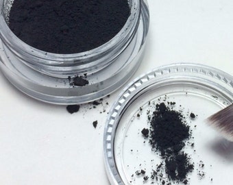 Blackest Black - Ultra Concentrated Mineral Eyeliner - Mild, Gentle, Natural Eye Makeup, NO PRESERVATIVES, No Additives or Fillers