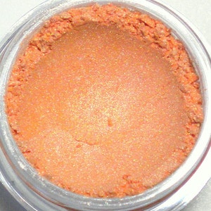 PEACH Mineral Eyeshadow, Vegan Loose Powder Eye Shadow - NO Talc or PRESERVATIVES, Mineral Pigment, Clean Beauty Makeup, On Sale
