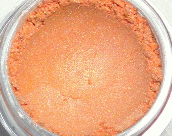 PEACH Mineral Eyeshadow, Vegan Loose Powder Eye Shadow - NO Talc or PRESERVATIVES, Mineral Pigment, Clean Beauty Makeup, On Sale