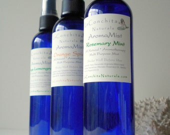 Cooling Mint Body Mist - All Natural Aromatherapy Peppermint Spray - Body Spray - Air Freshener - Great for Summer Heatwaves and Outdoors