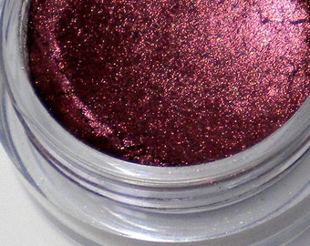 Pomegranate Mineral Eyeshadow Pigment - All Natural, Vegan Friendly Mineral Makeup -  Sample Sizes and container options Available - On Sale