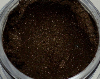 COCOA  BROWN All Natural Eyeshadow - Loose powder pigment, Vegan, No Talc, No Preservatives - Sample Sizes and container options Available