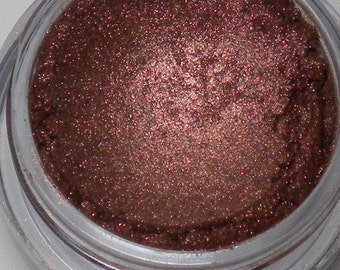 ROSEWOOD Eyeshadow, Pure Mineral Pigment in Warm Reddish Brown & Bronze Shimmer, No Talc, Dyes, Preservatives or Fillers, Vegan  - On Sale