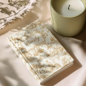 Carnet de notes personnalisé, inspiré de la Régence, journal d'étude de la Bible, carnet de notes personnalisé avec nom personnalisé